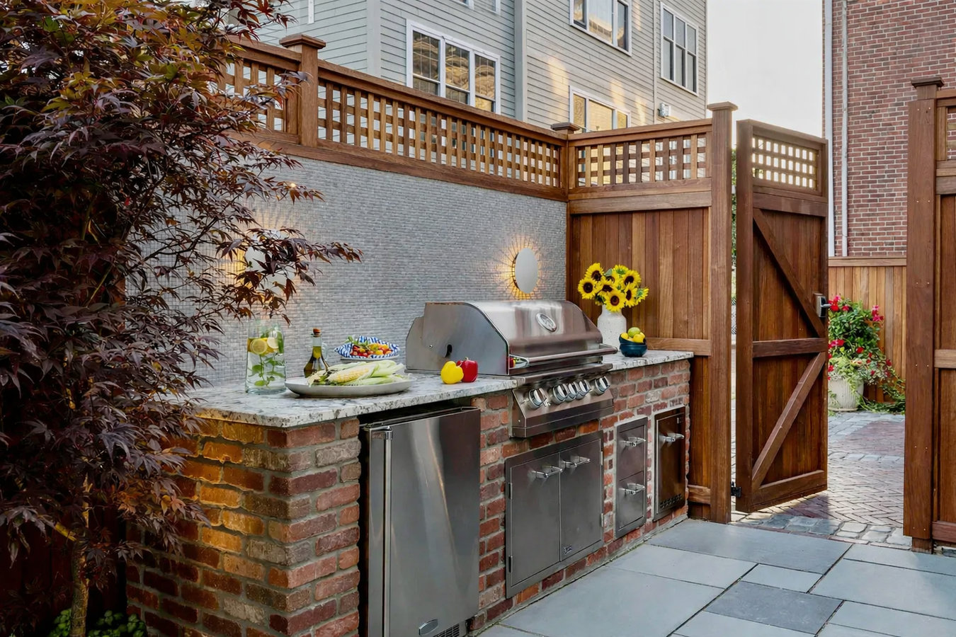 Outdoor kitchen masonry in Visalia, CA