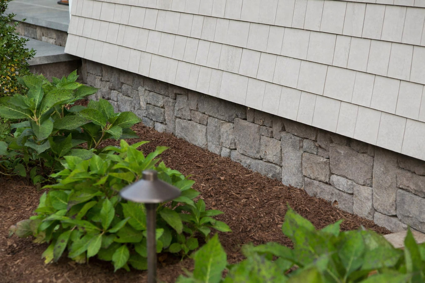 Stone veneer installation in Visalia, CA