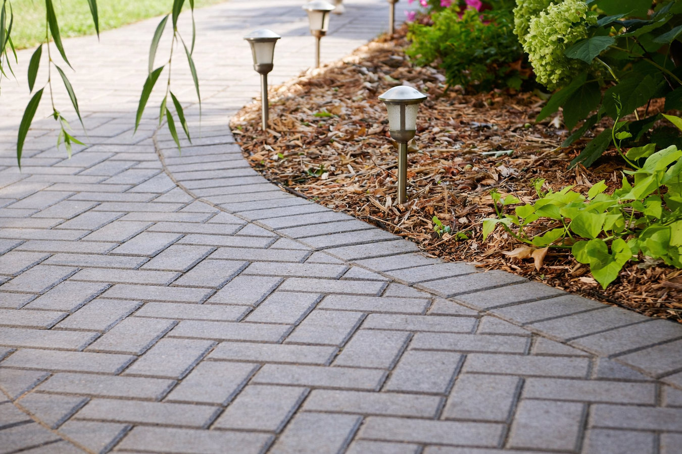 Walkway construction in Visalia, CA